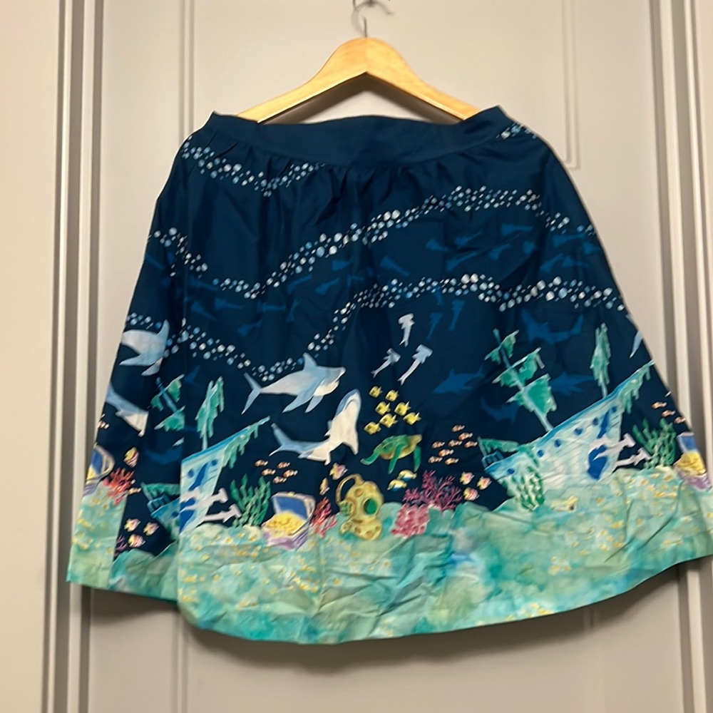 ModCloth ocean floor skirt